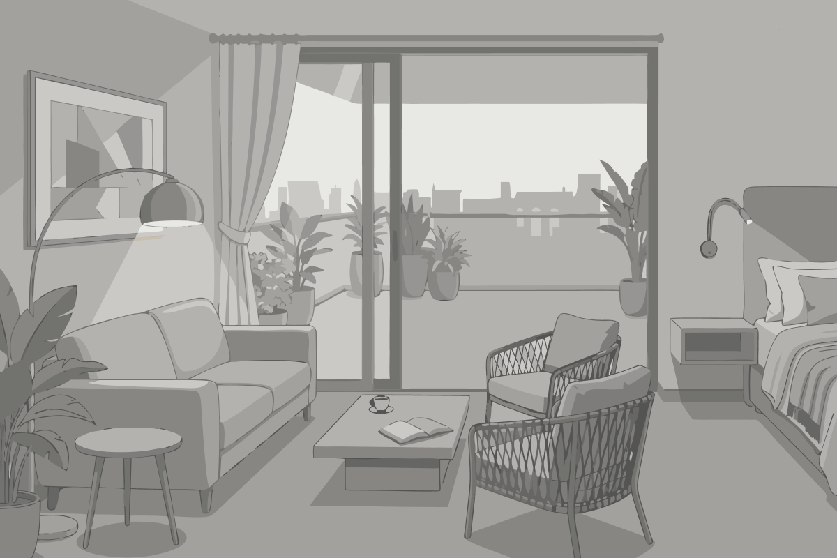 Quadruple Room with Sofa bed - Non Smoking